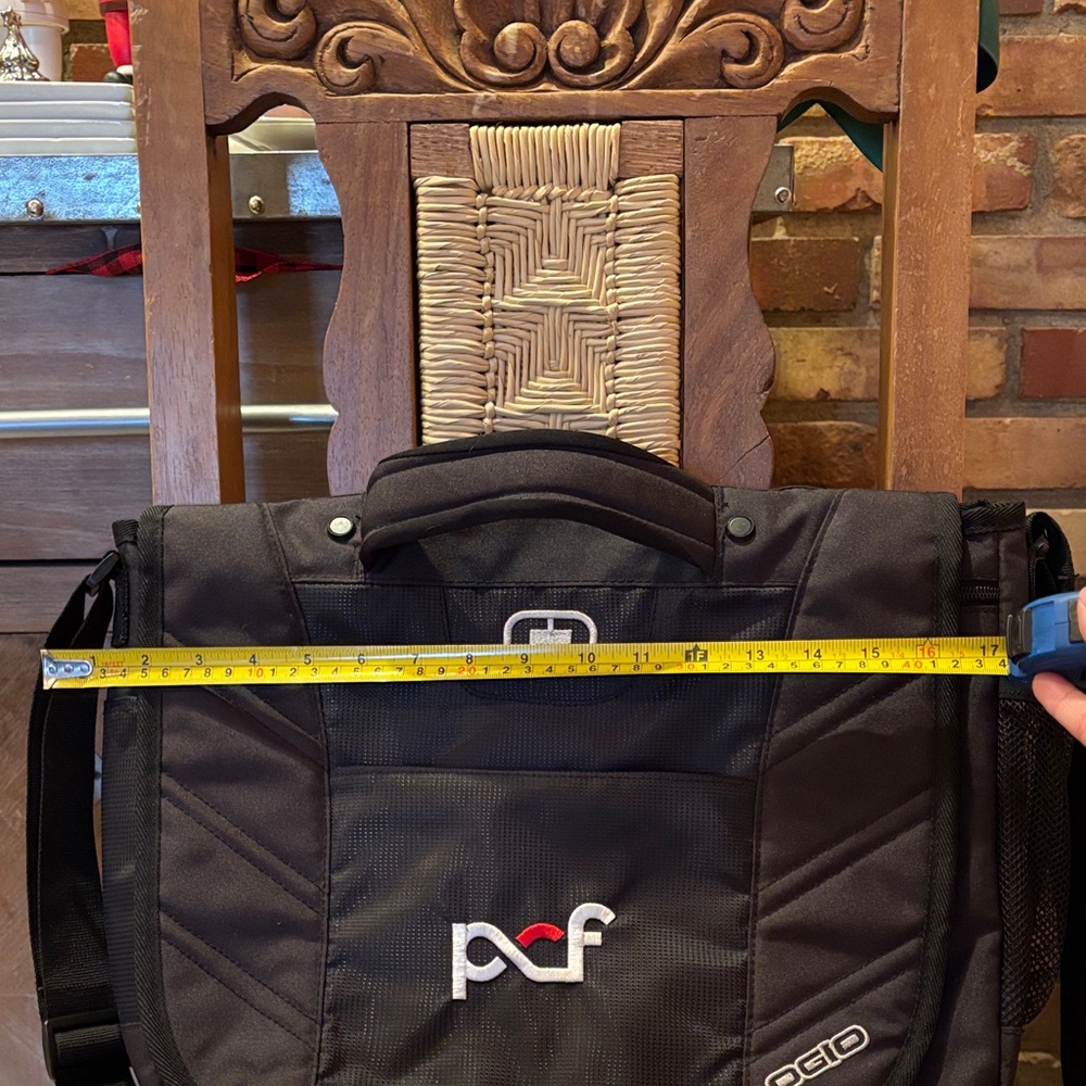 OGIO Black Computer Messenger Bag - Picture 3 of 8